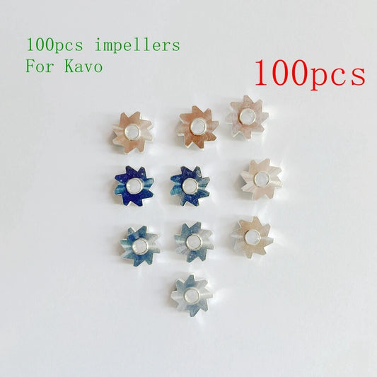 100pcs Dental Handpiece Kavo Impeller 625/630/636/640/655